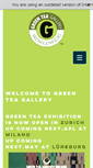 Mobile Screenshot of greenteagalleryworldwide.com